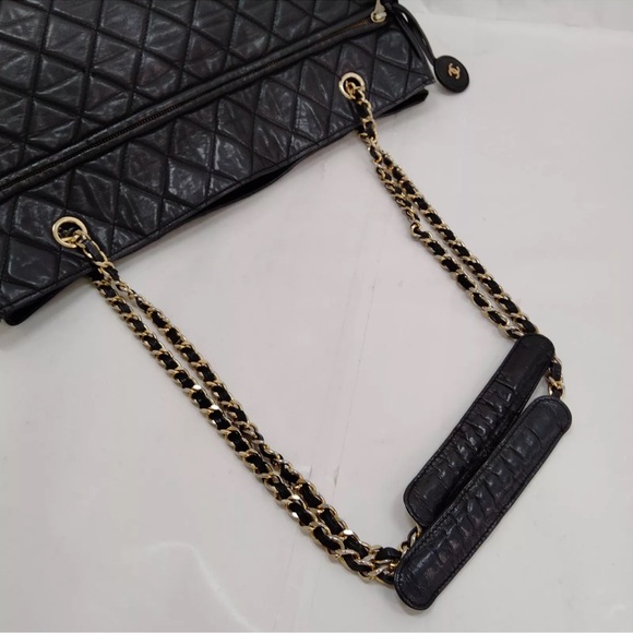 CHANEL CHARM Lambskin Shopper Tote - Picture 9 of 13